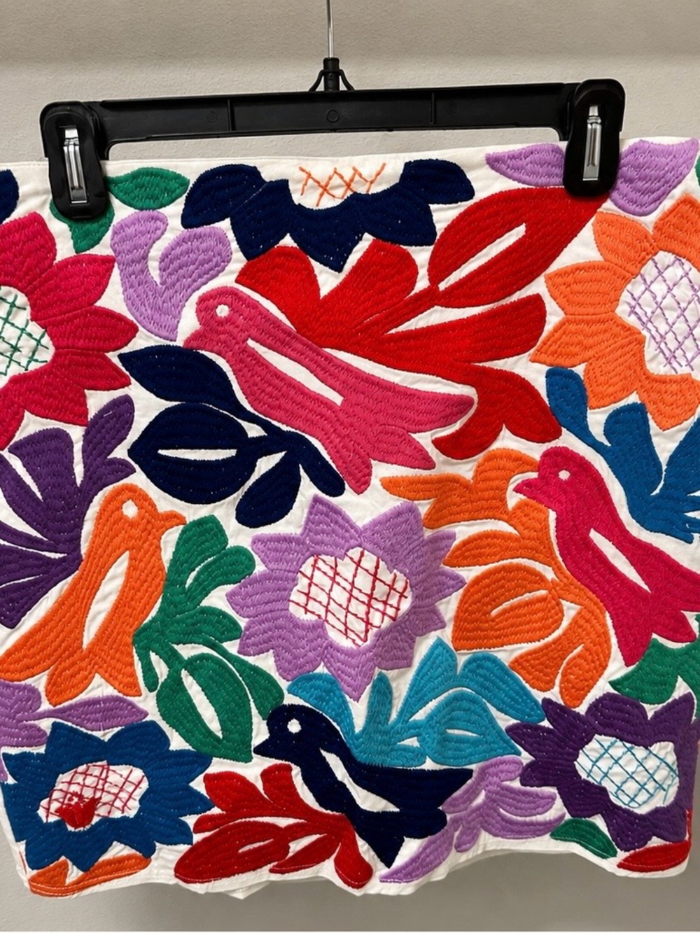 J Marie embroidered skirt